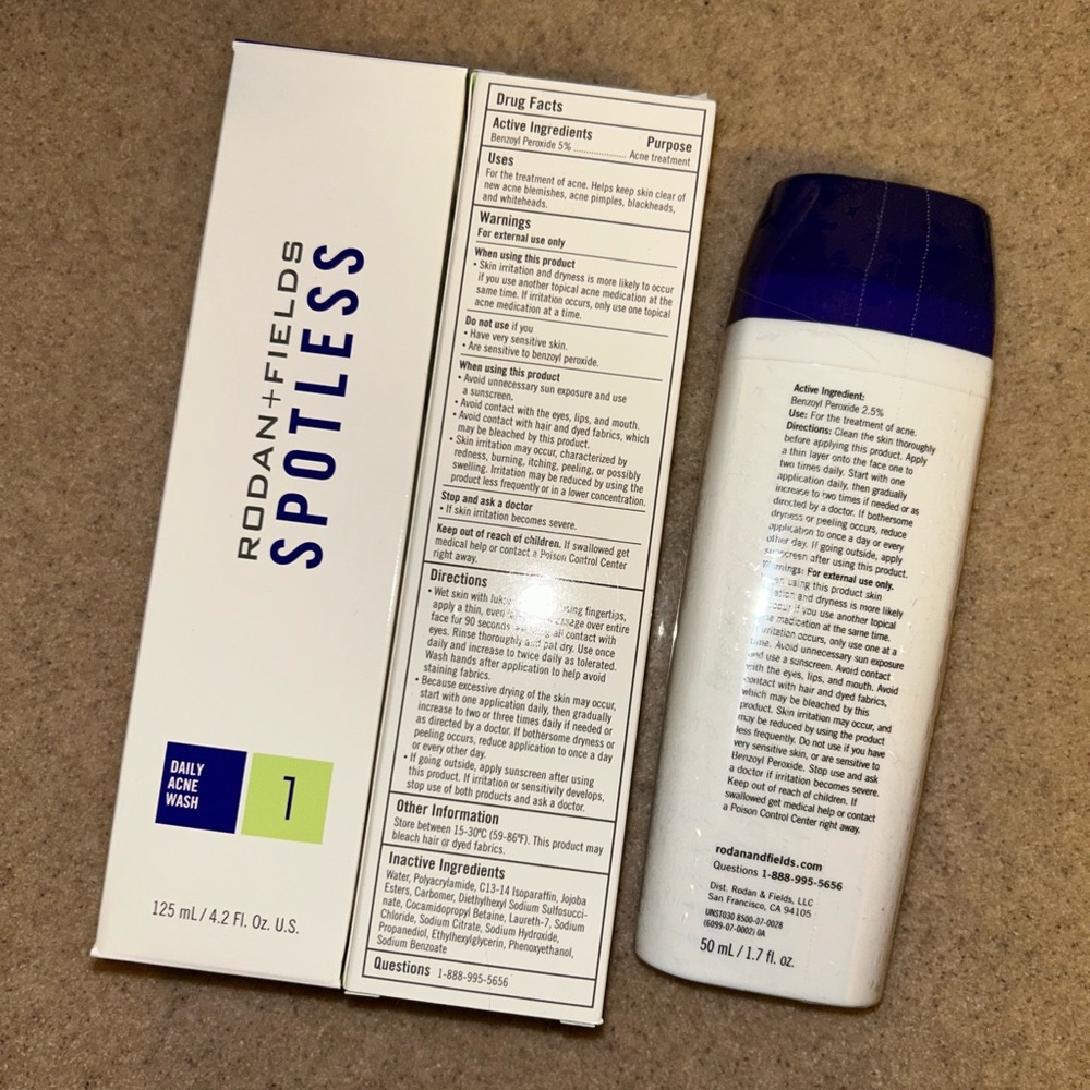 Rodan + Fields Spotless Daily Acne Wash